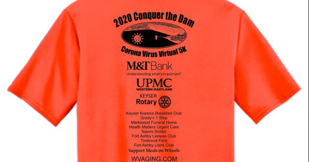 2020 Conquer the Dam Coronavirus Virtual 5K